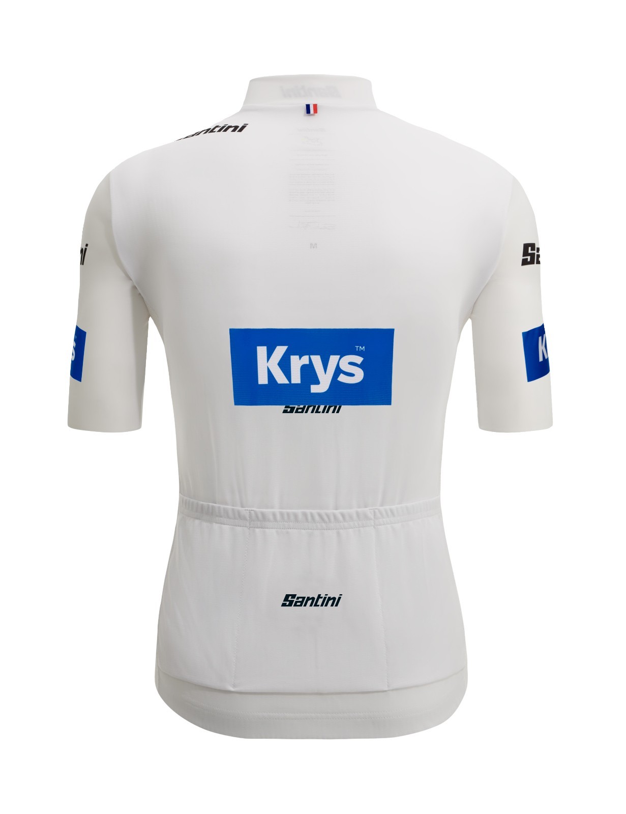SANTINI TOUR DE FRANCE 2026 WHITE JERSEY BEST YOUNG RIDER – CLASSIC FIT