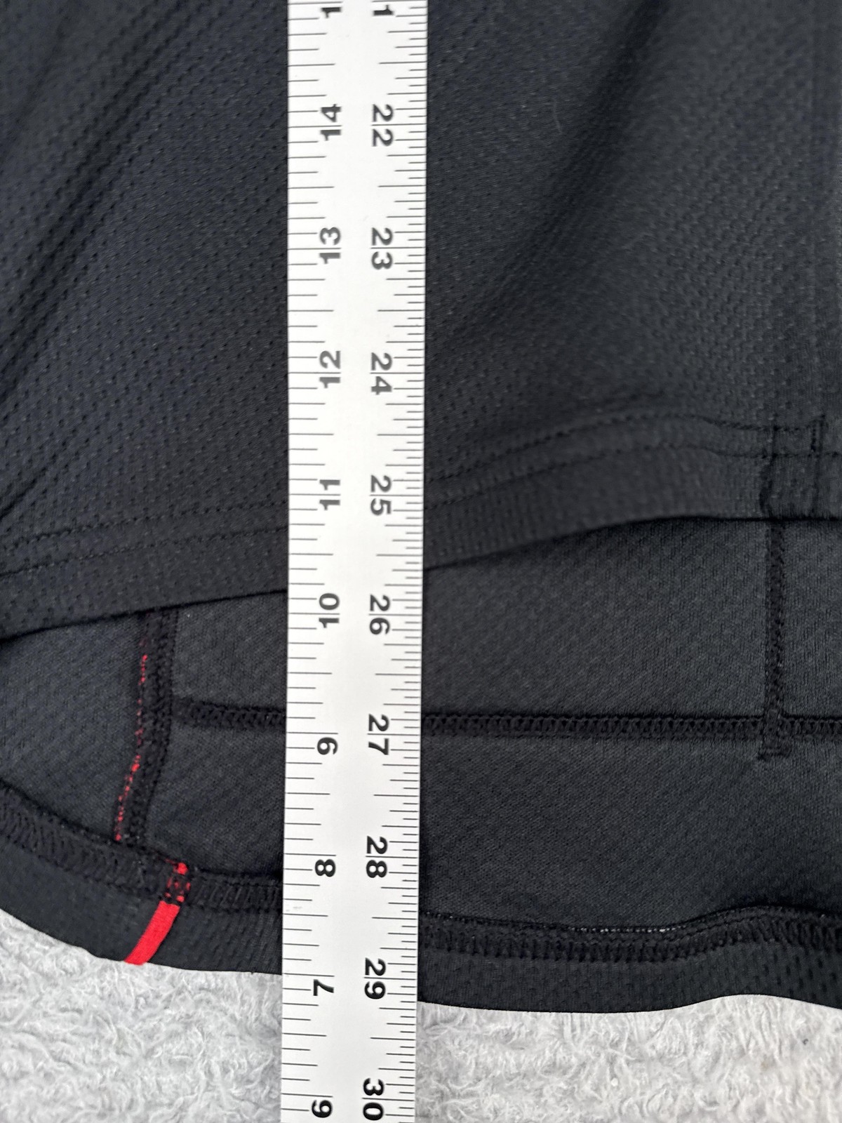 Louis Garneau Cycling Jersey Mens Medium Black Short Sleeve Zip Pockets CIMA 2
