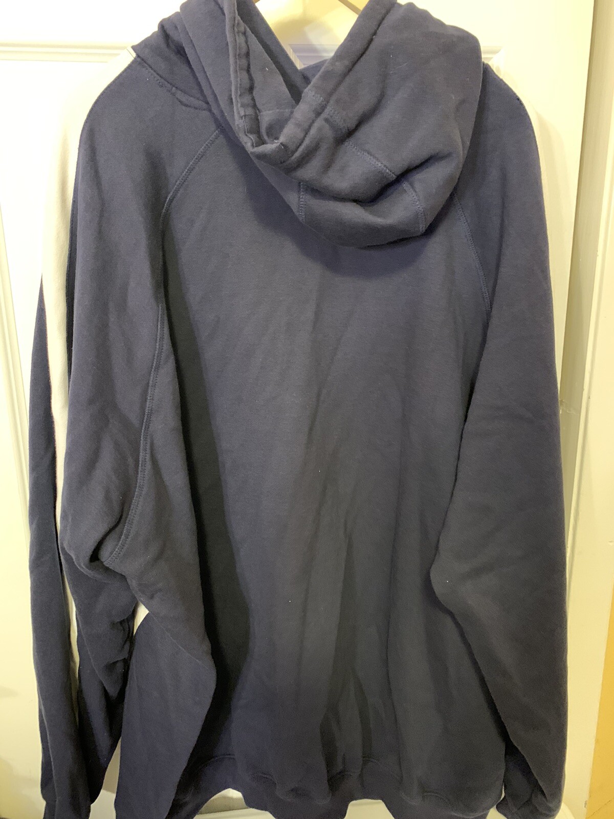 Mapei Mens Sz 5XL Cycling Embroidered Hoodie Jacket Blue