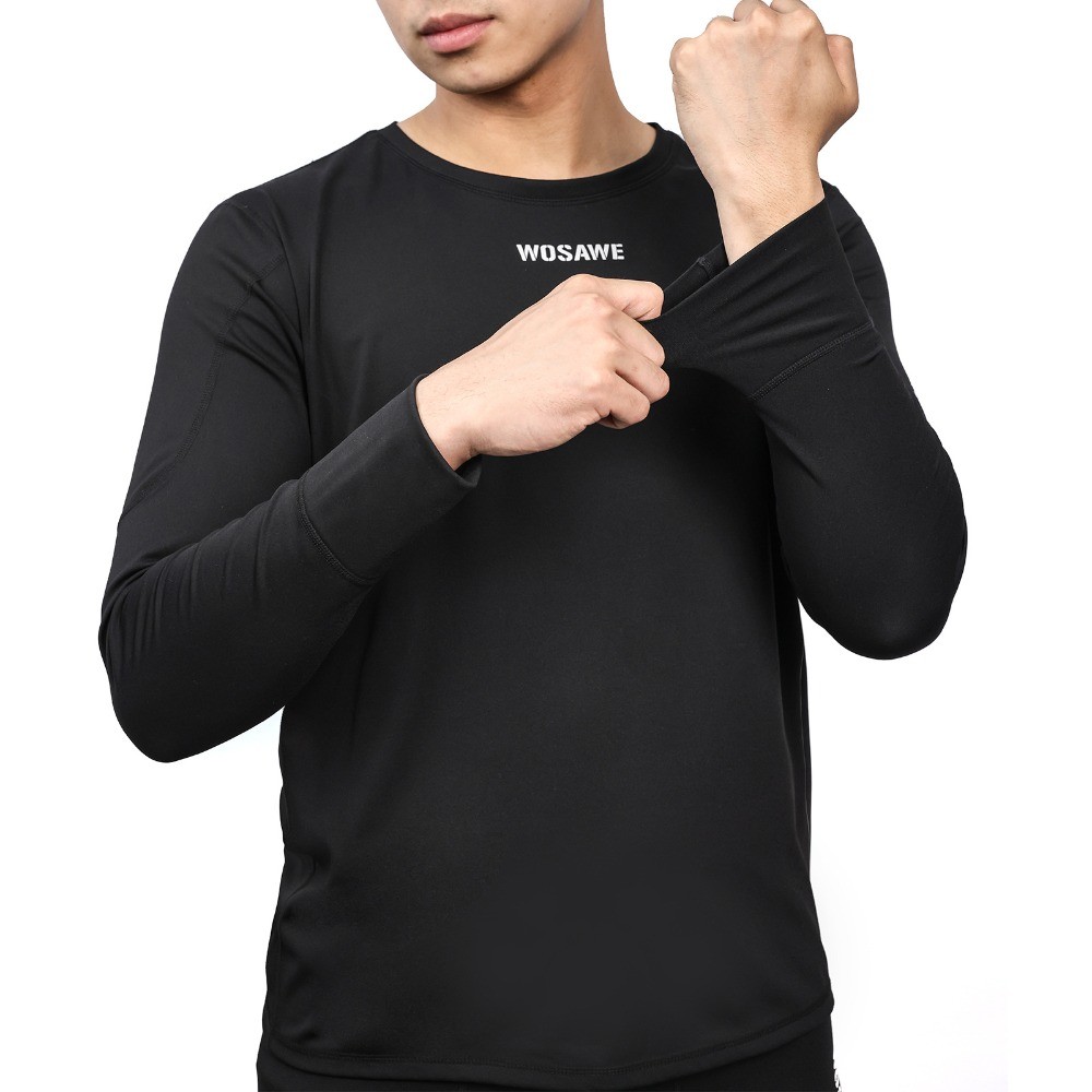 Fashion Men’s and Women’s Windproof Cold Weather Ski Base Layer Thermal Shirt