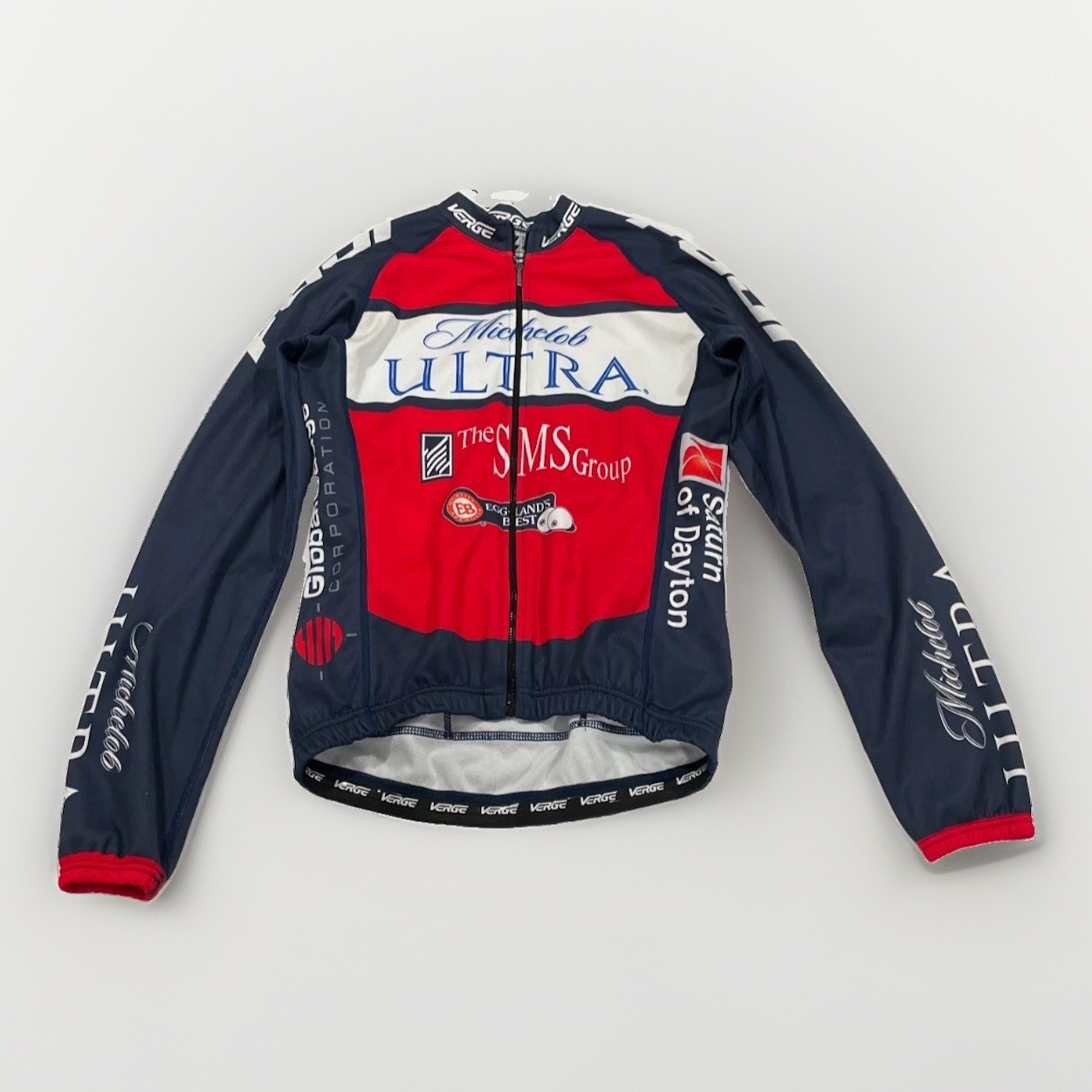 Michelob Ultra Beer Cycling Elite Jersey Long Sleeve Verge Men’s Medium