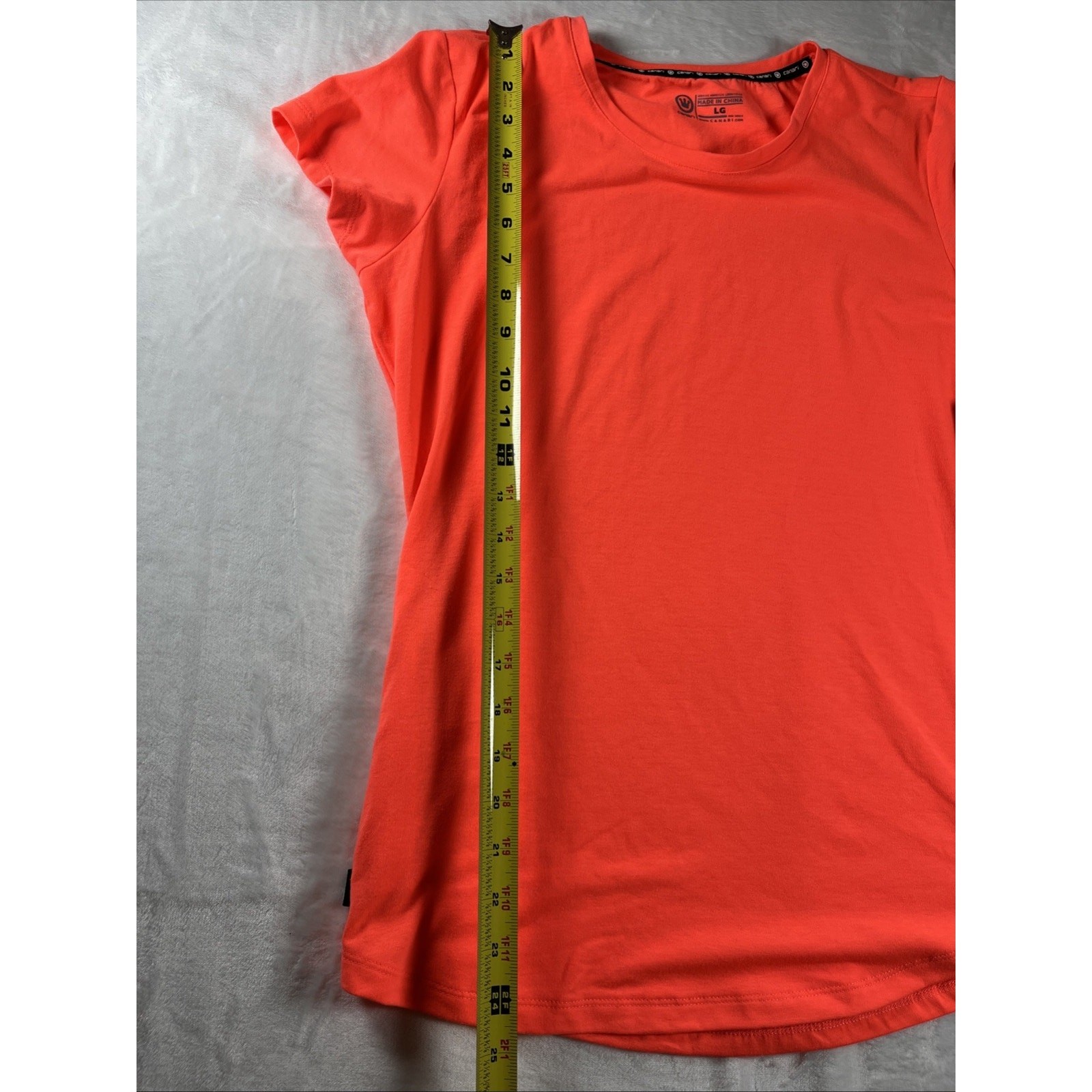 Canari WOMEN’s LARGE Sport Jersey Cycling Shirt NEON ORANGE NWT