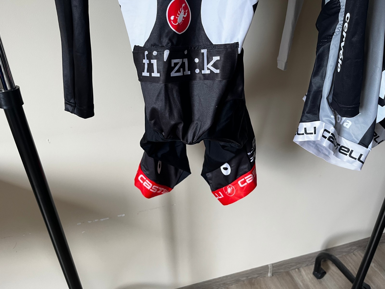 Cervélo TestTeam Cycling Skinsuit Speedsuit Cycle Suit Long Castelli size S