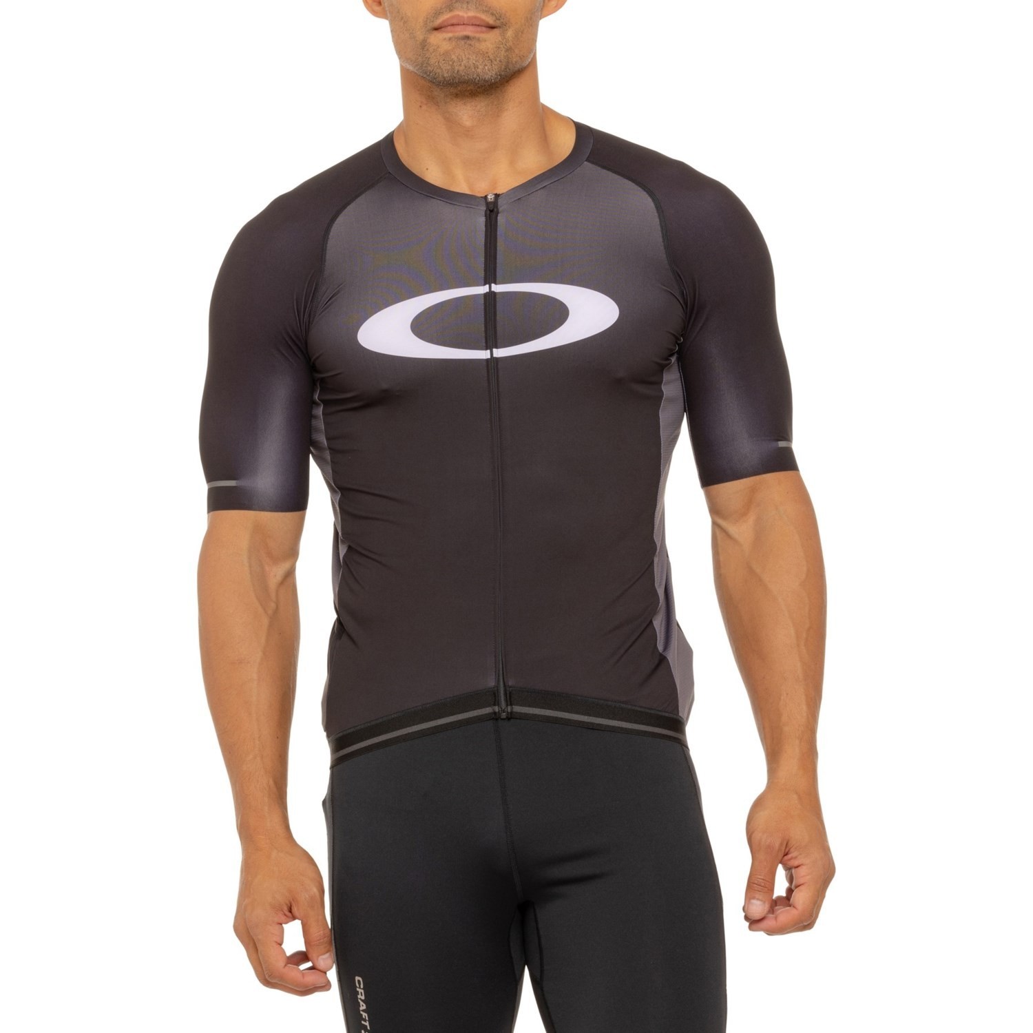 OAKLEY Men’s Icon 2.0 Short Sleeve Cycling Jersey Blackout Small NWT