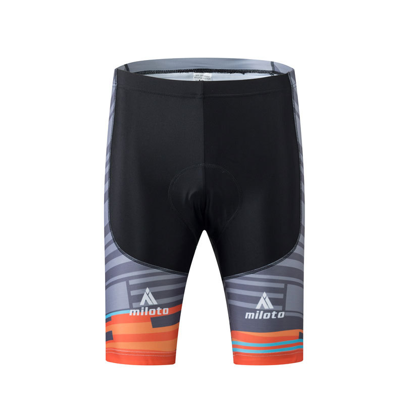 Men’s Orange Cycling Jersey and Spandex (Bib) Shorts Bicycle Clothing Kit S-5XL