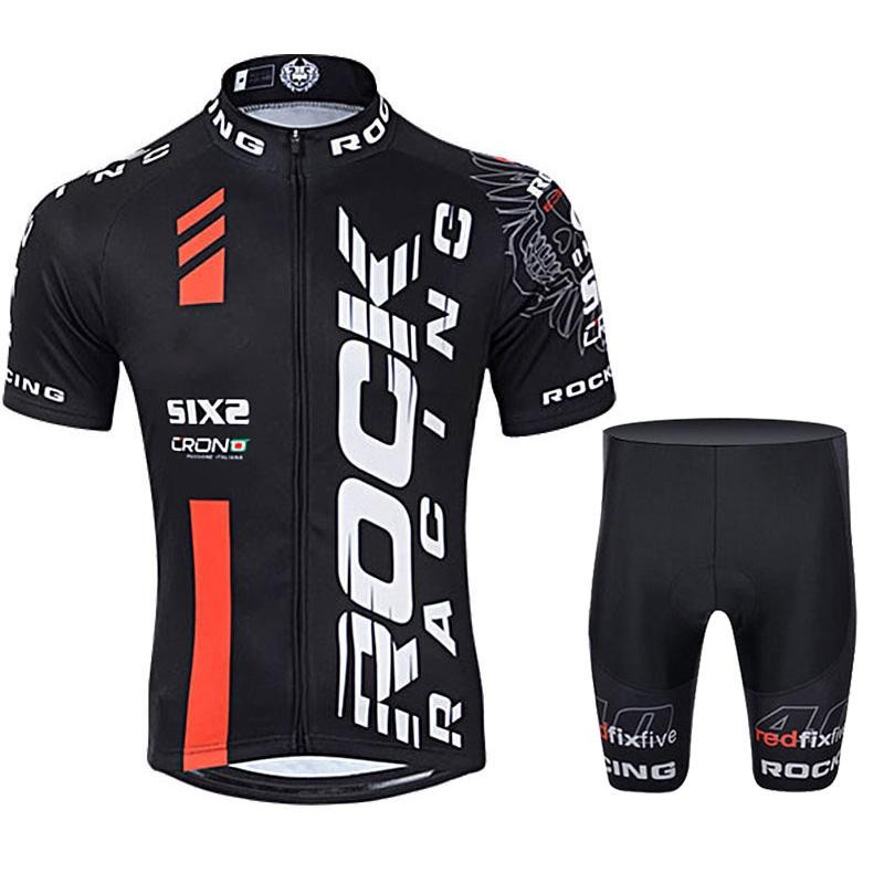 RockBros Summer Racing Cycling Jersey Set Men MTB Mountain Bike Bicycle Wear