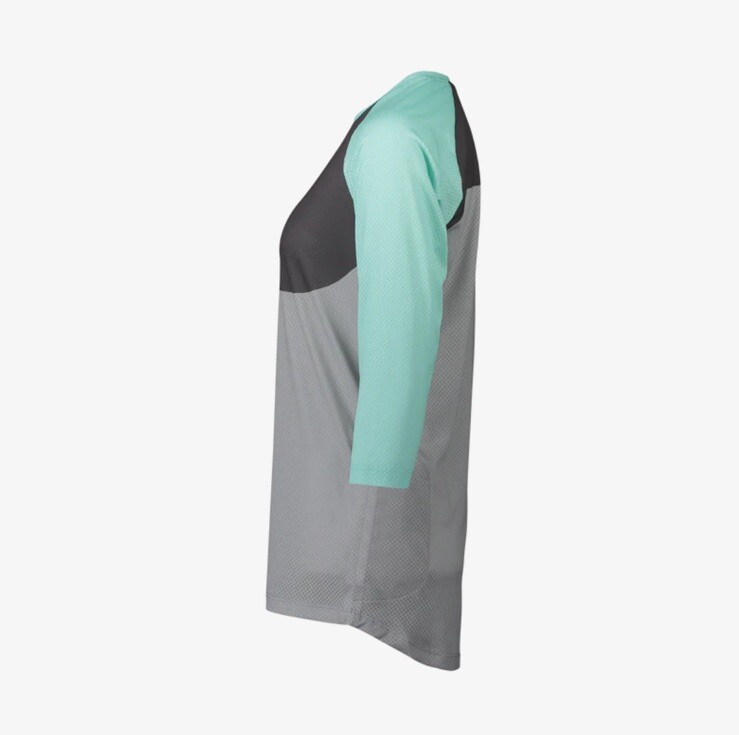NWT! POC MTB Pure 3/4 Jersey Lt Fluorite Green/Sylvanite Grey/Alloy Grey XL