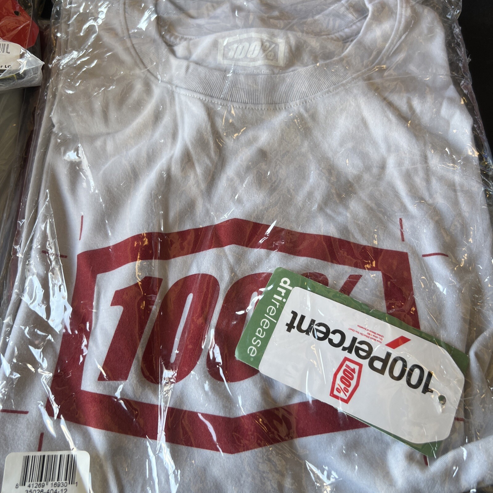 100% Cropped Tech T-Shirt Vapor L