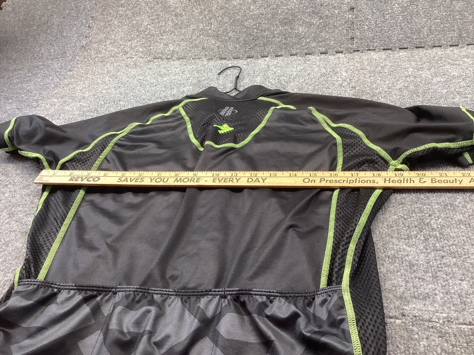 Pelotonia Cycling Jersey Mens Medium Black Hincapie Full Zip Pockets Breathable
