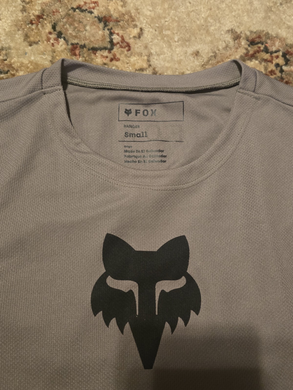 Fox Ranger Small Short And Long Sleeve Jerseys Dark Tan