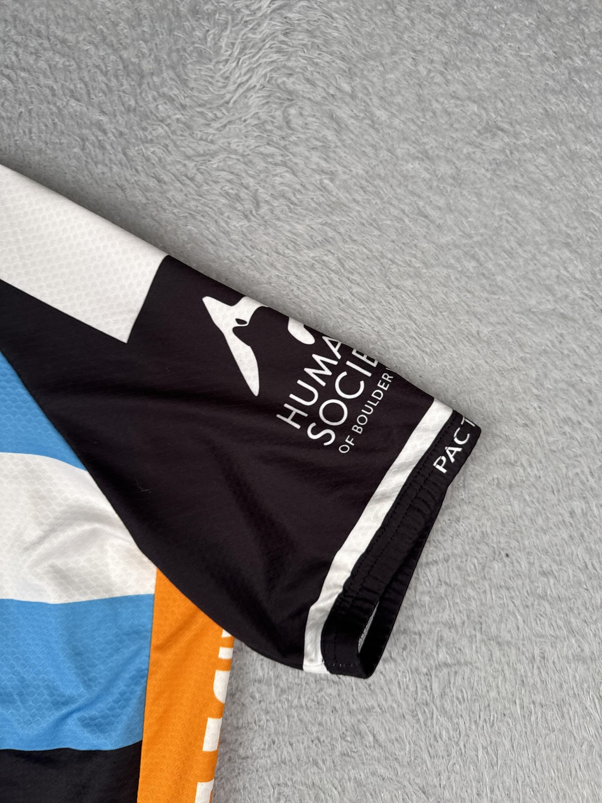 Pactimo Cycling Jersey Mens 2XL XXL Colorado Humane Dog Rescue Full Zip Pockets