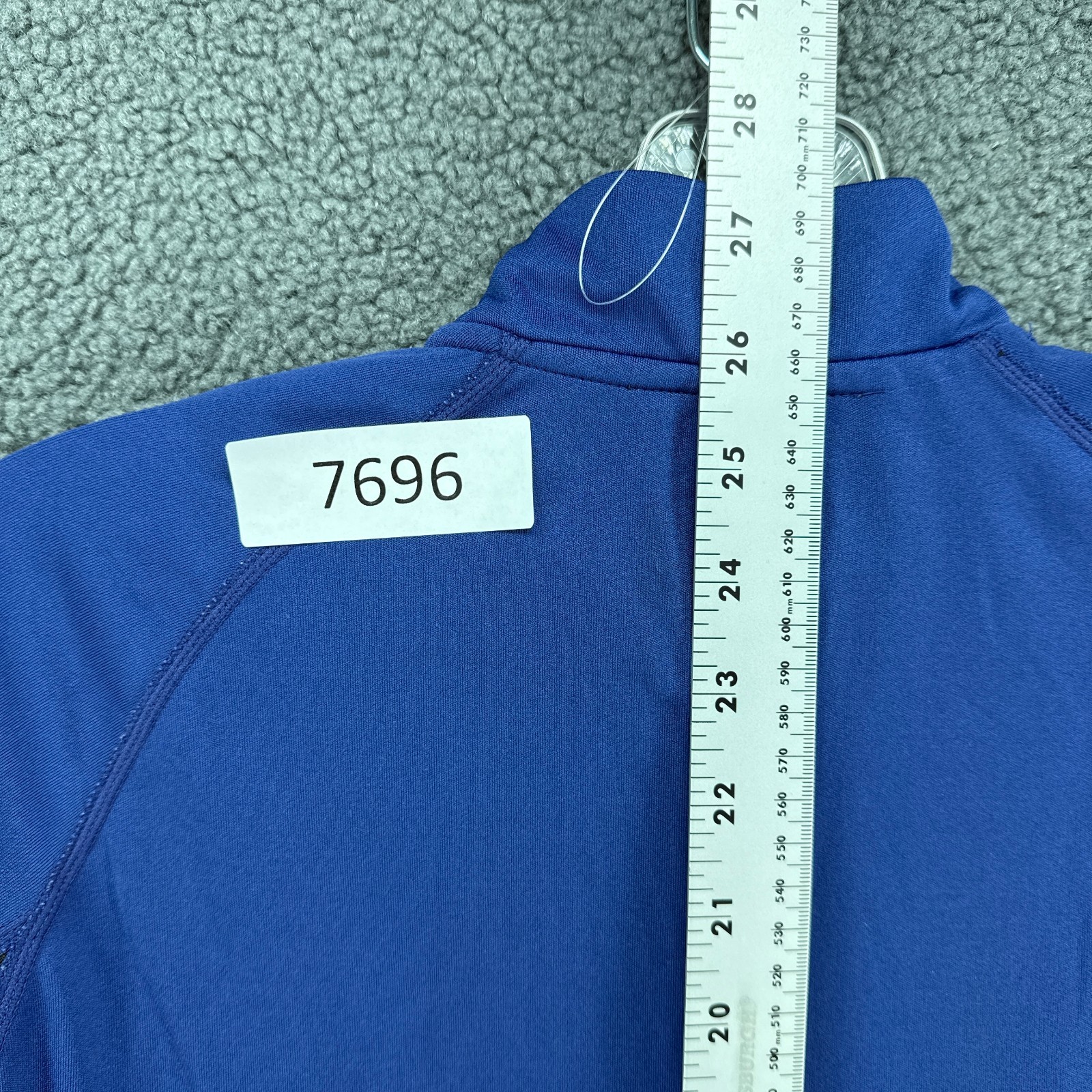 Cannondale Cycling Jersey Mens Medium Blue Pockets Short sleeve Half Zip