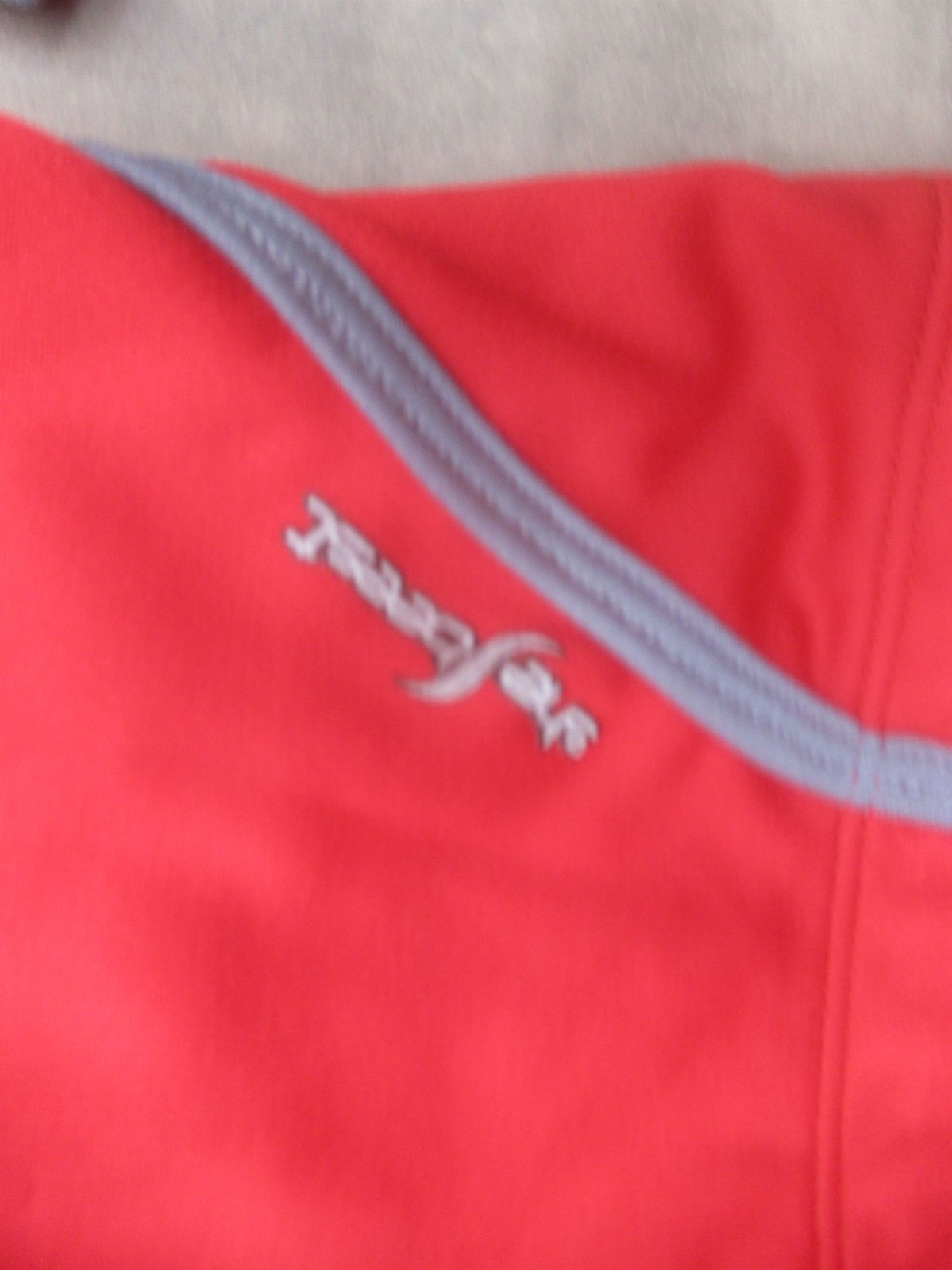Shebeest Size S Womens Red Cycling Compression Back Pocket Full Zip Jacket 245