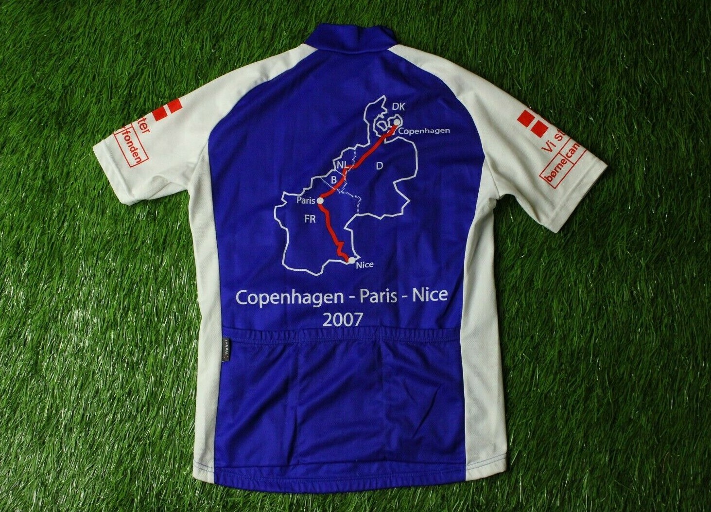 RARE SHORT SLEEVE CYCLING SHIRT JERSEY TRIKOT REMA 1000 NALINI ORIGINAL SIZE M