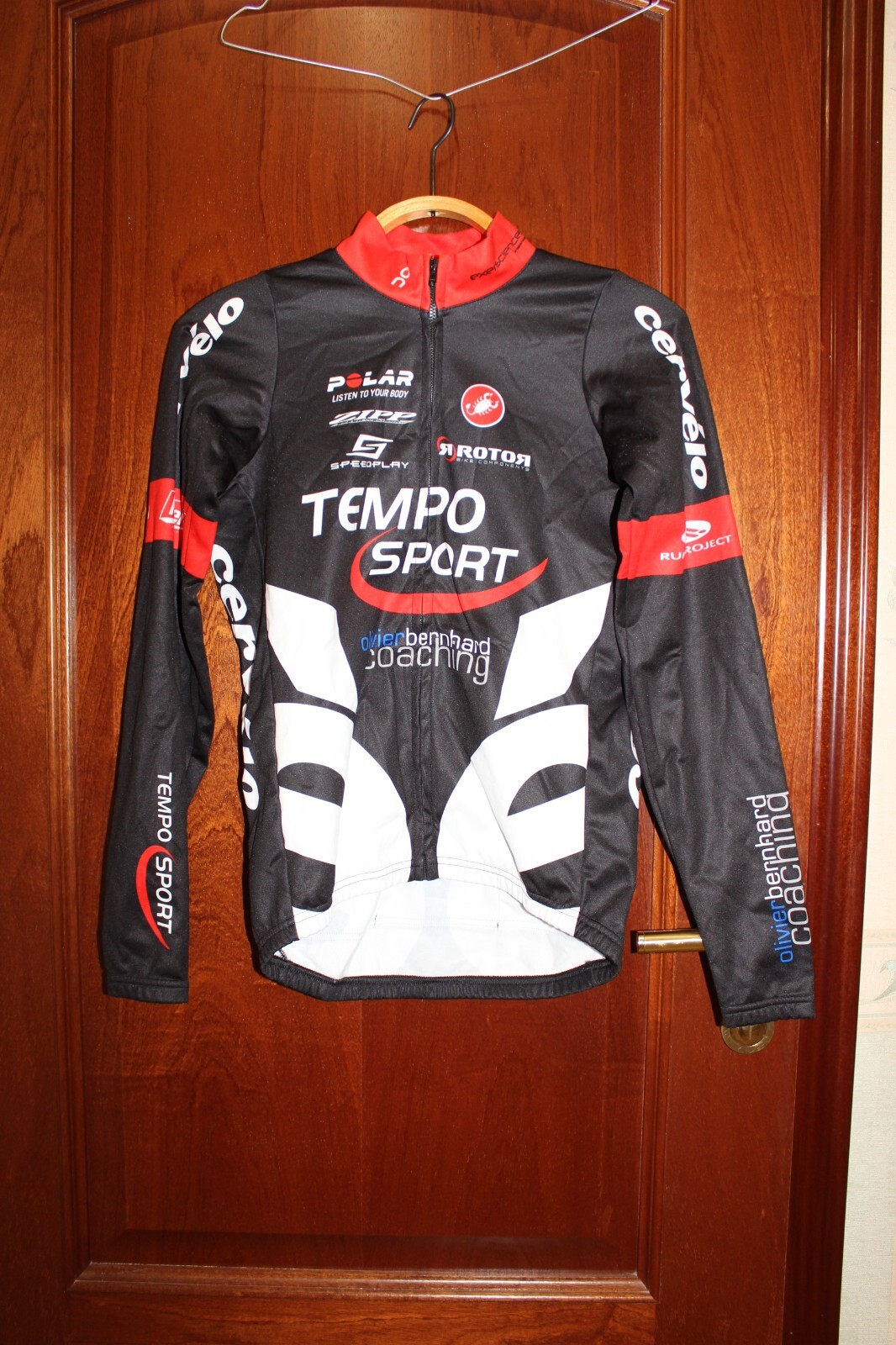 Castelli Rudi project Tempo Sport Cervelo Team cycling jersey shirt (warm) – M