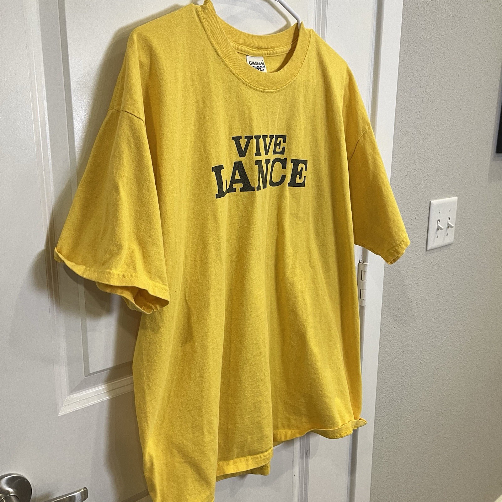 Viva Lance Vintage Y2K Lance Armstrong Pro Cycling T Shirt. Tour De France. XL