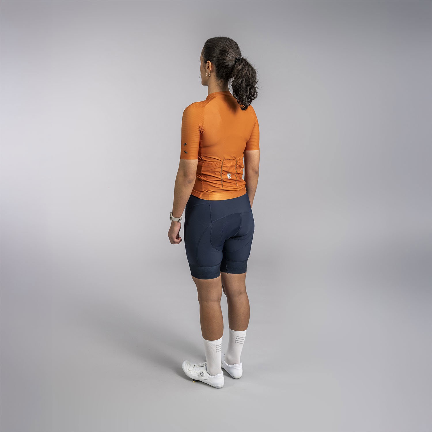 BIORACER Icon Dames Wieler Shirt Rusty Ochre Maat S Single Unit