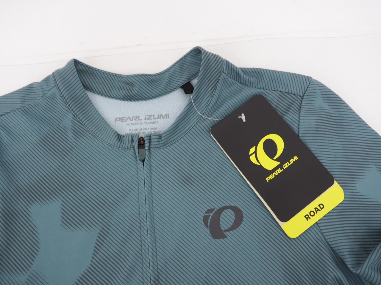 NEW! Pearl Izumi Attack Long Sleeve Cycling Jersey Women’s Medium Balsam Green