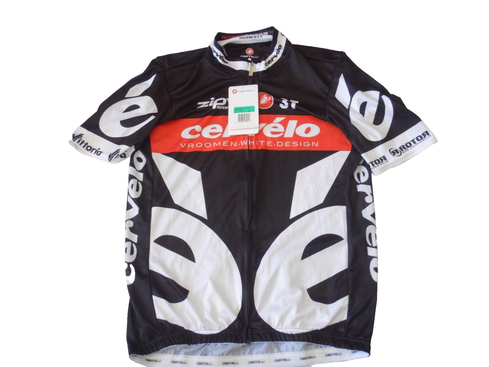 Castelli Cervelo Short Sleeve Training Jersey XL brand new with tags