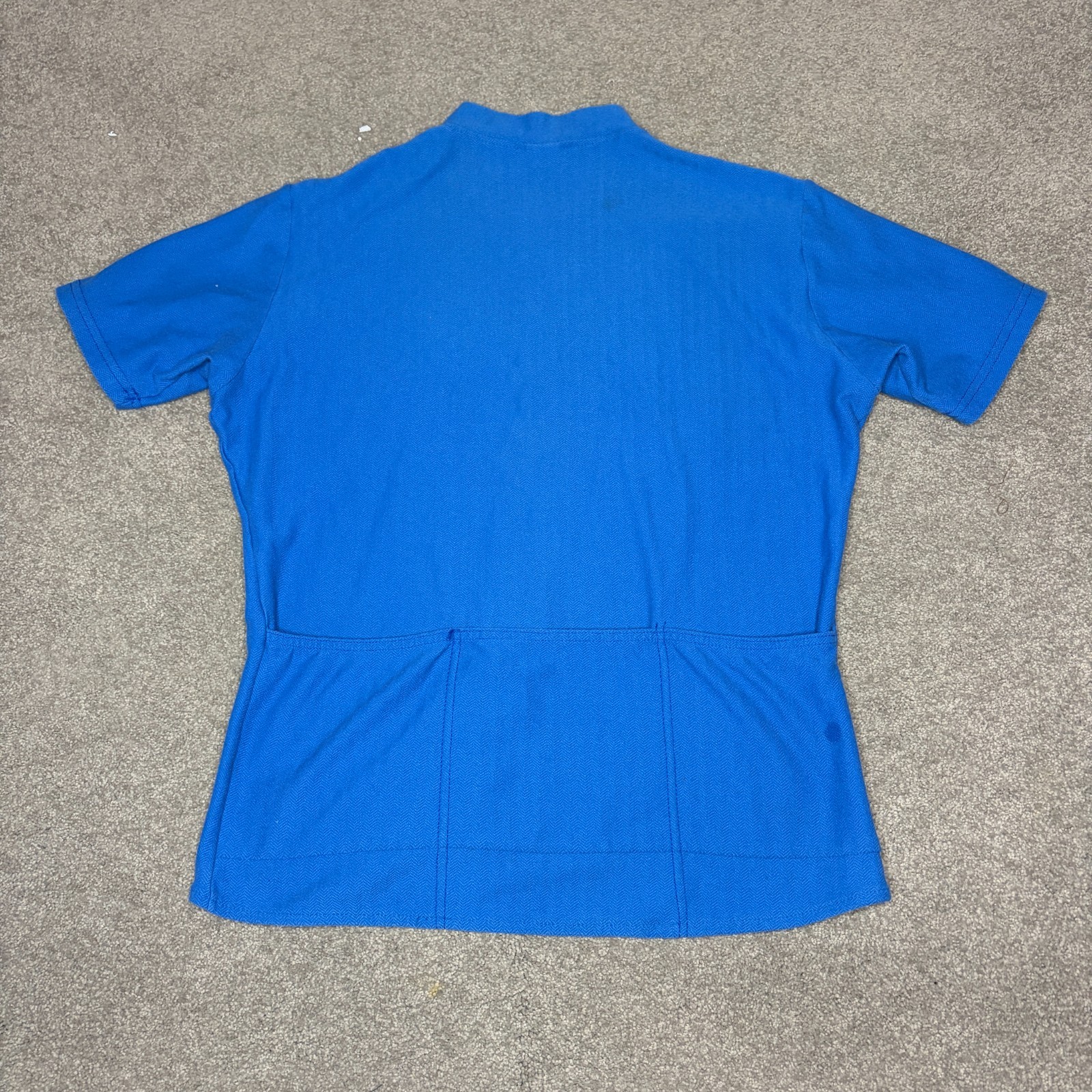 Vintage 90s Cannondale Cycling Jersey Blue 1/4 Zip Shirt Size Large Made in USA
