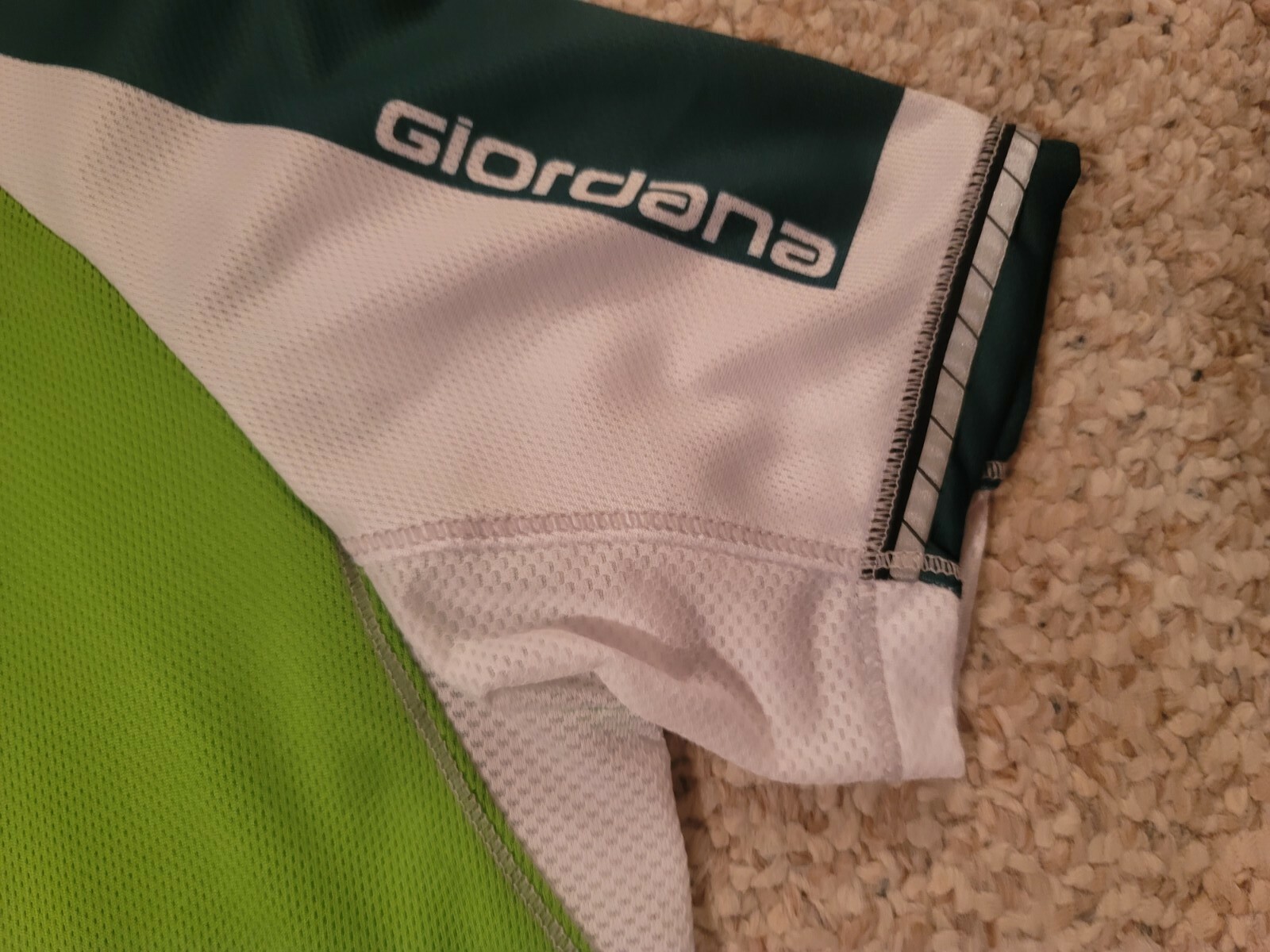 Giordana Ride Fit Unisex Kids Size XS 4-6 Jersey Cycling Shirt Full Zip Italy