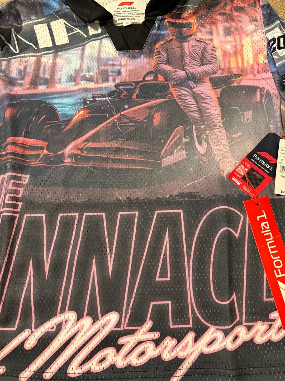 PacSun Formula 1 The Pinnacle Motorsport Long Sleeve Jersey Size S