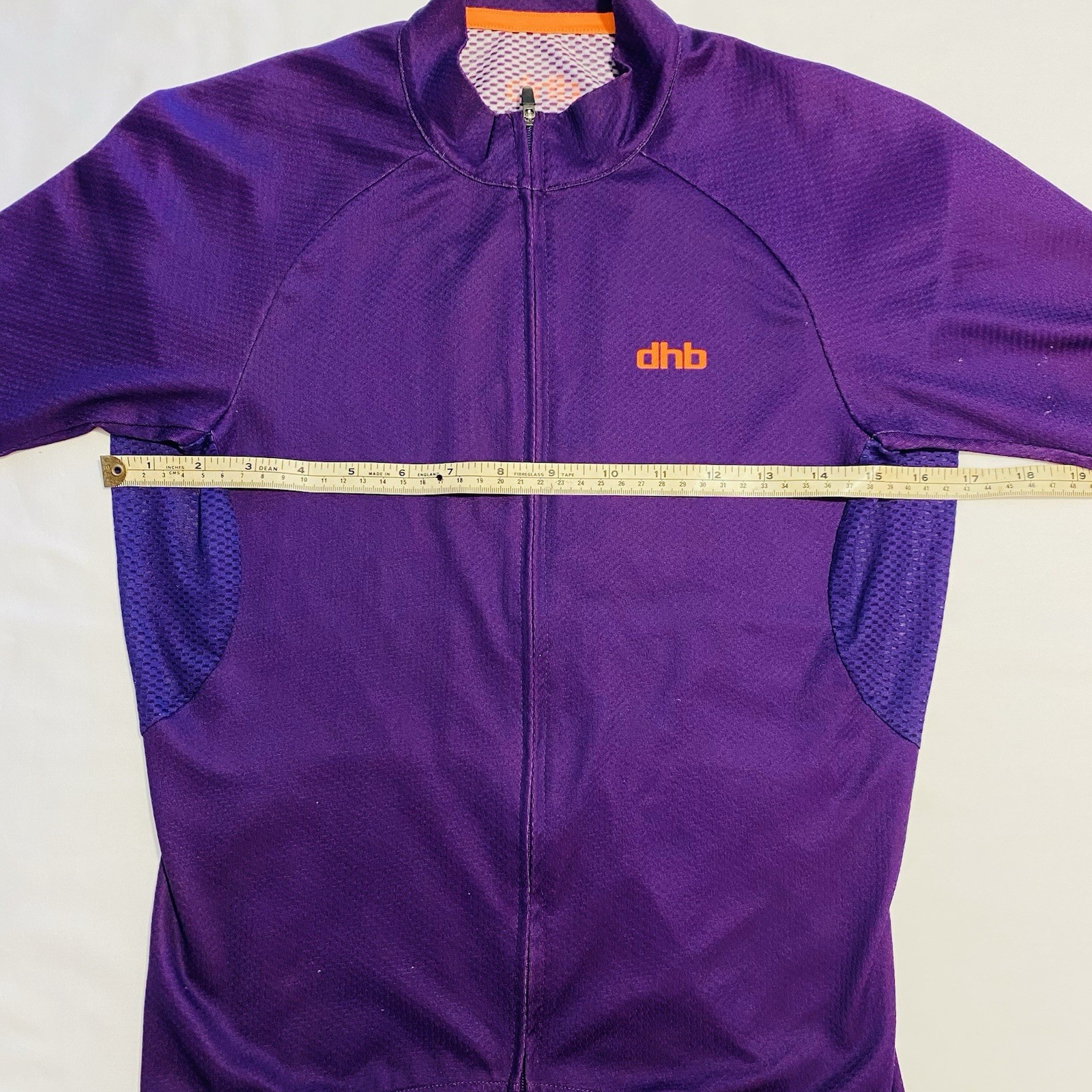 DHB Aeron Cycling Short Sleeve Summer Jersey X/Small Purple Full ZipFree Postage