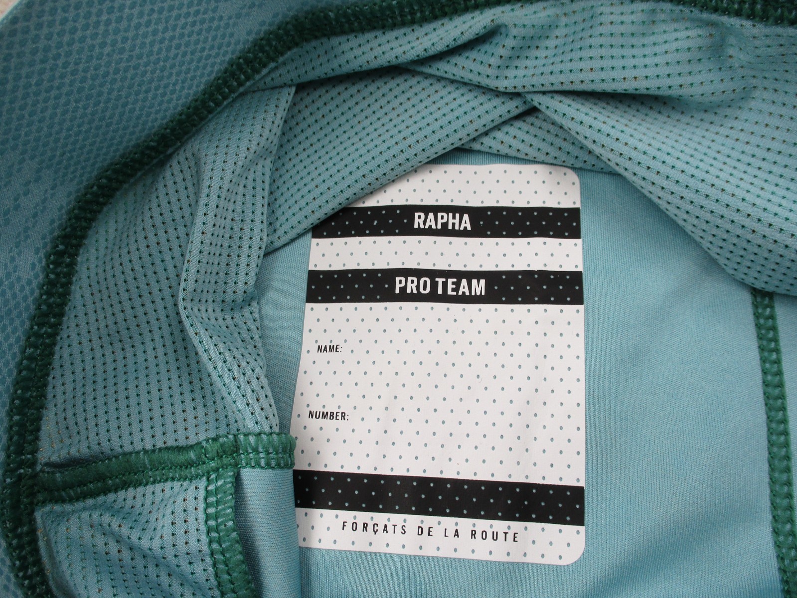Rapha Cycling Jersey Mens Large L Green Pro Team Gravel Training Limited Edition