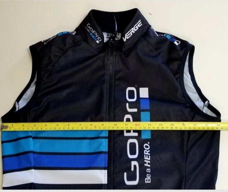 Bicycling Vest Jersey Full Zip VERGE Women’s Sz XL *Note