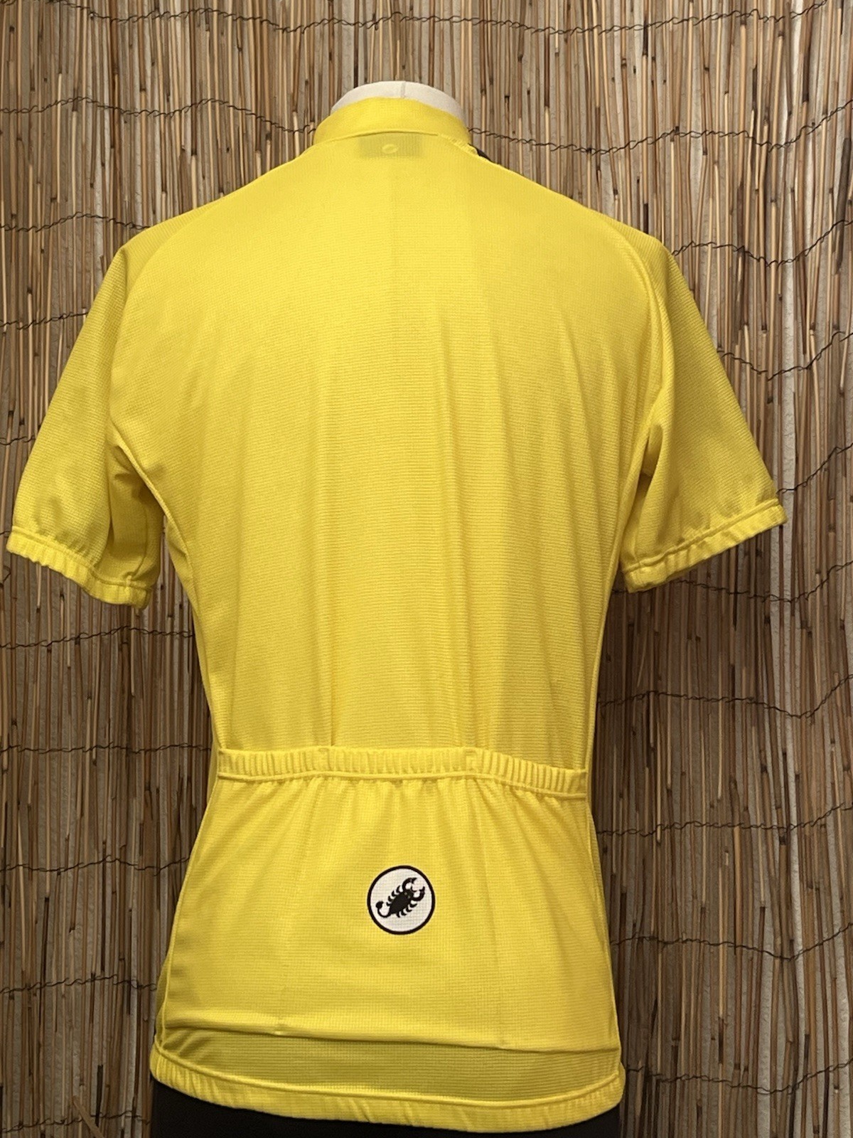Castelli Mens Full Zip Cycling Jersey-Large-100% Polyester-Made In Italy