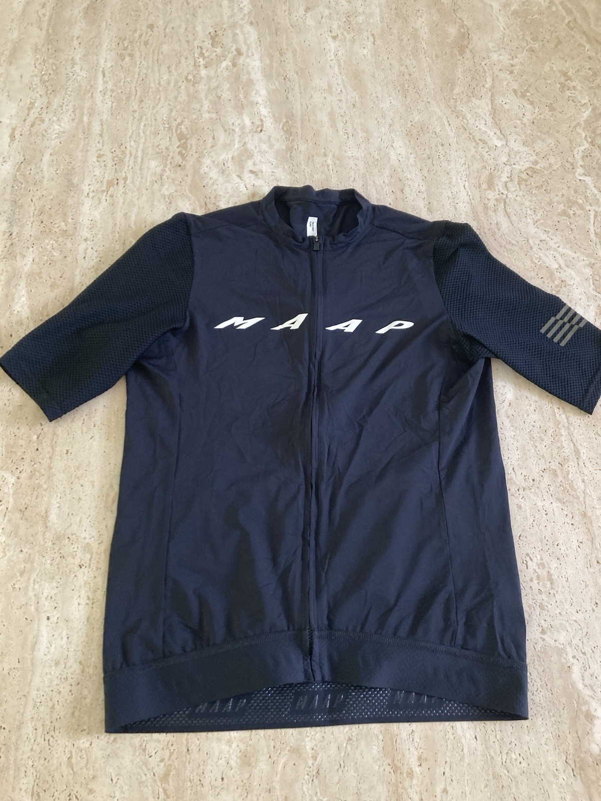 MAAP Evade Pro Base 2.0 Jersey Size XL Short Sleeve Black