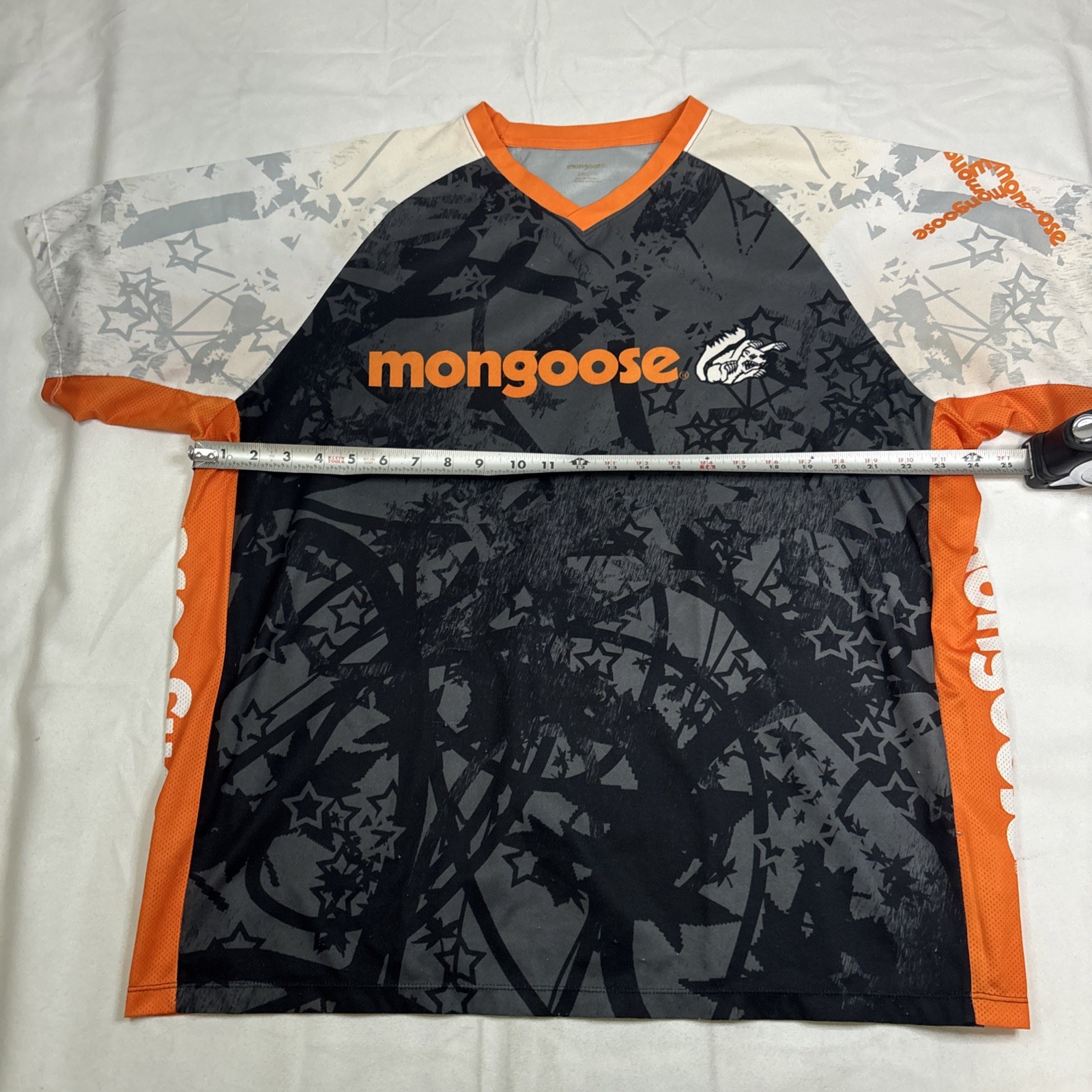 Mongoose Free Ride Short Sleeve Mens Performance Cycling Jersey