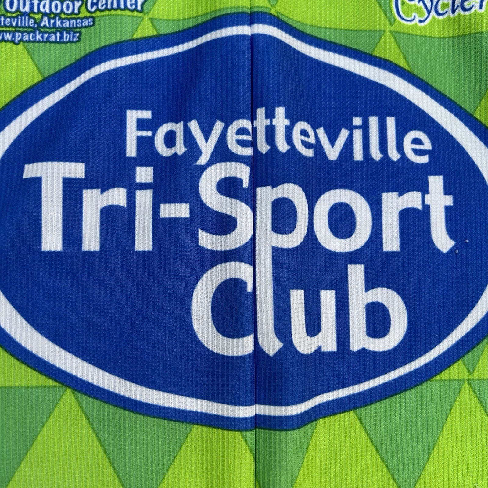 Louis Garneau Fayetteville Sport Club Cycling Biking Jersey Womens Size Small
