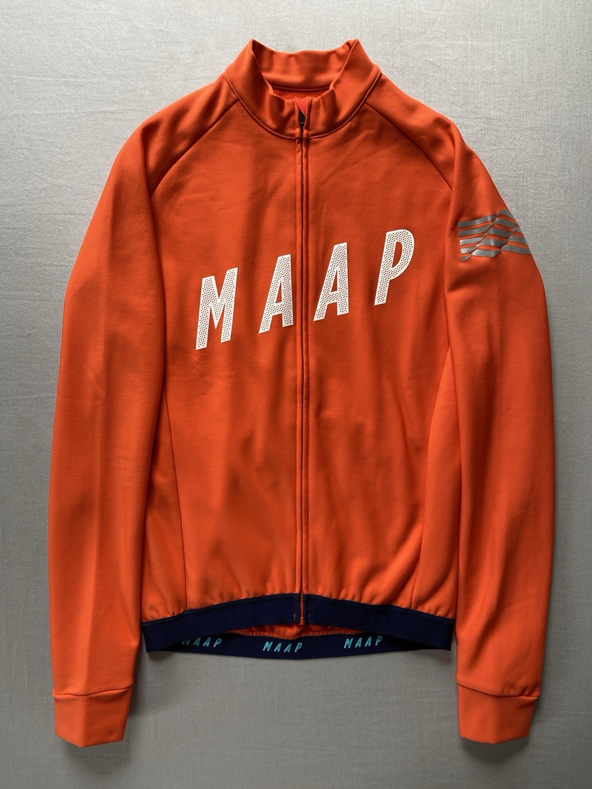 MAAP Encore Pro LS Jersey-DWR Coat Thermal Long Sleeve-Men S-Lava-Made in Italy