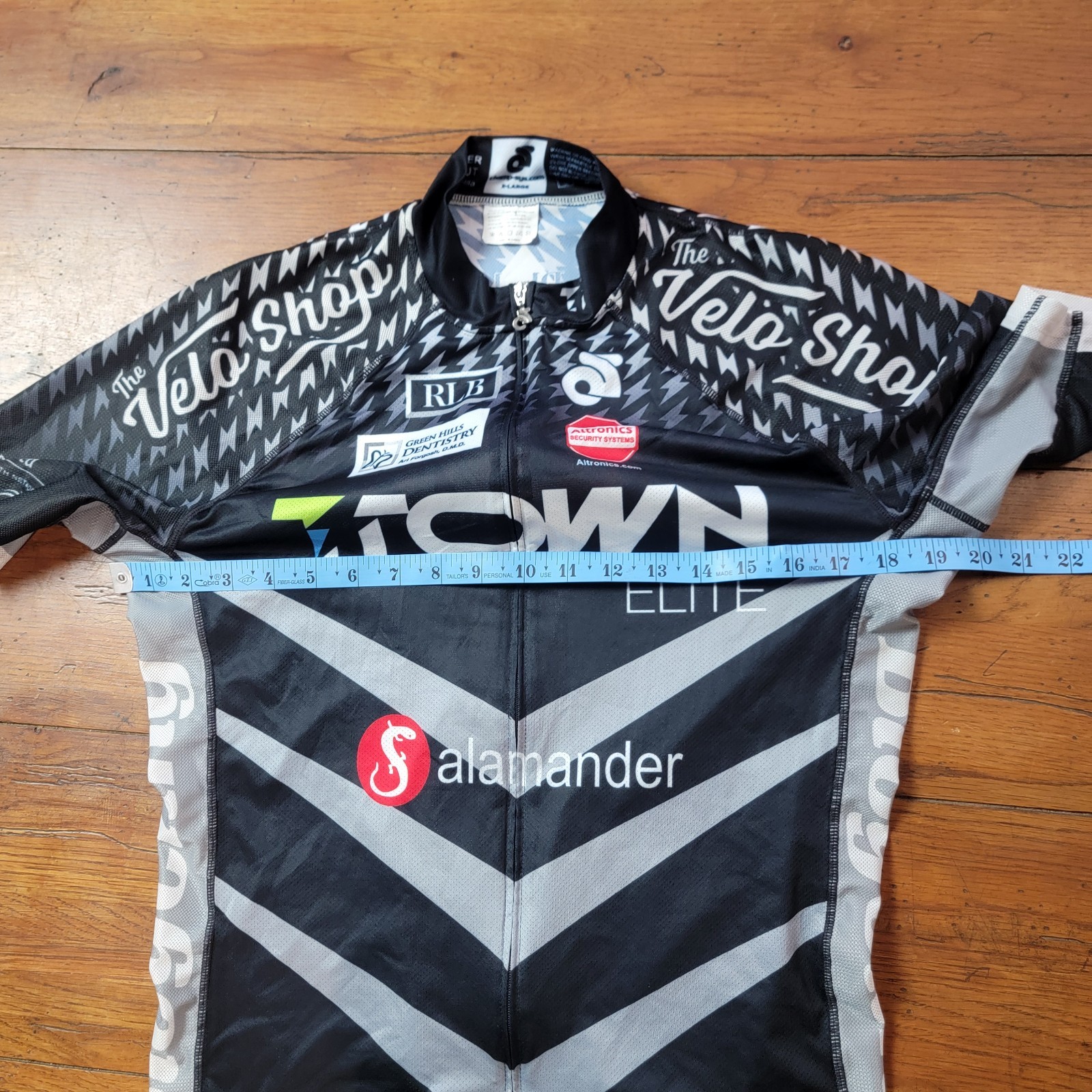 Champion System Mens XL Cycling Jersey 20″ P2P (9/10) Ttown Elite Velo