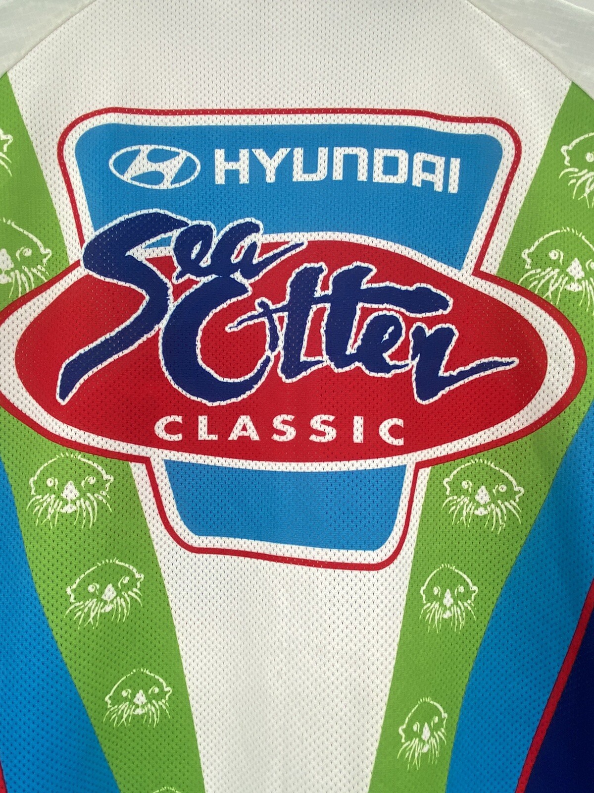 Voler Ripstop/ Mesh Polyester Cycling Tank Top Hyundai Sea Otter Classic USA M