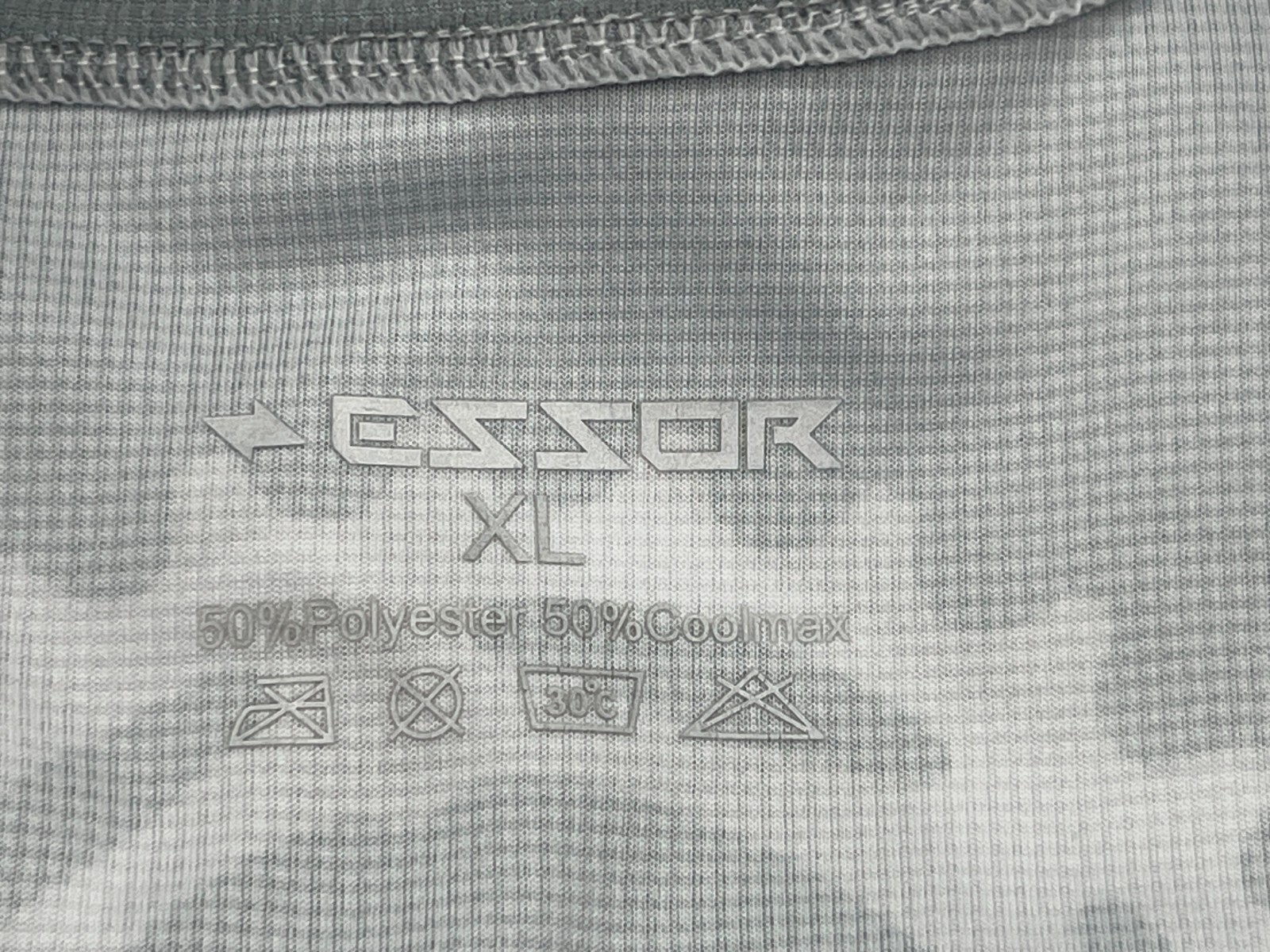 Essor Bicycle Shirt Short Slv Back Pocket Full Zip Elastic Waist SZ XL Team 111