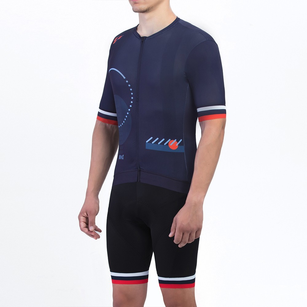 YKYWBIKE Men Cycling Jersey Short Sleeve Bicycle MTB Pro Shirts Summer Bike Tops
