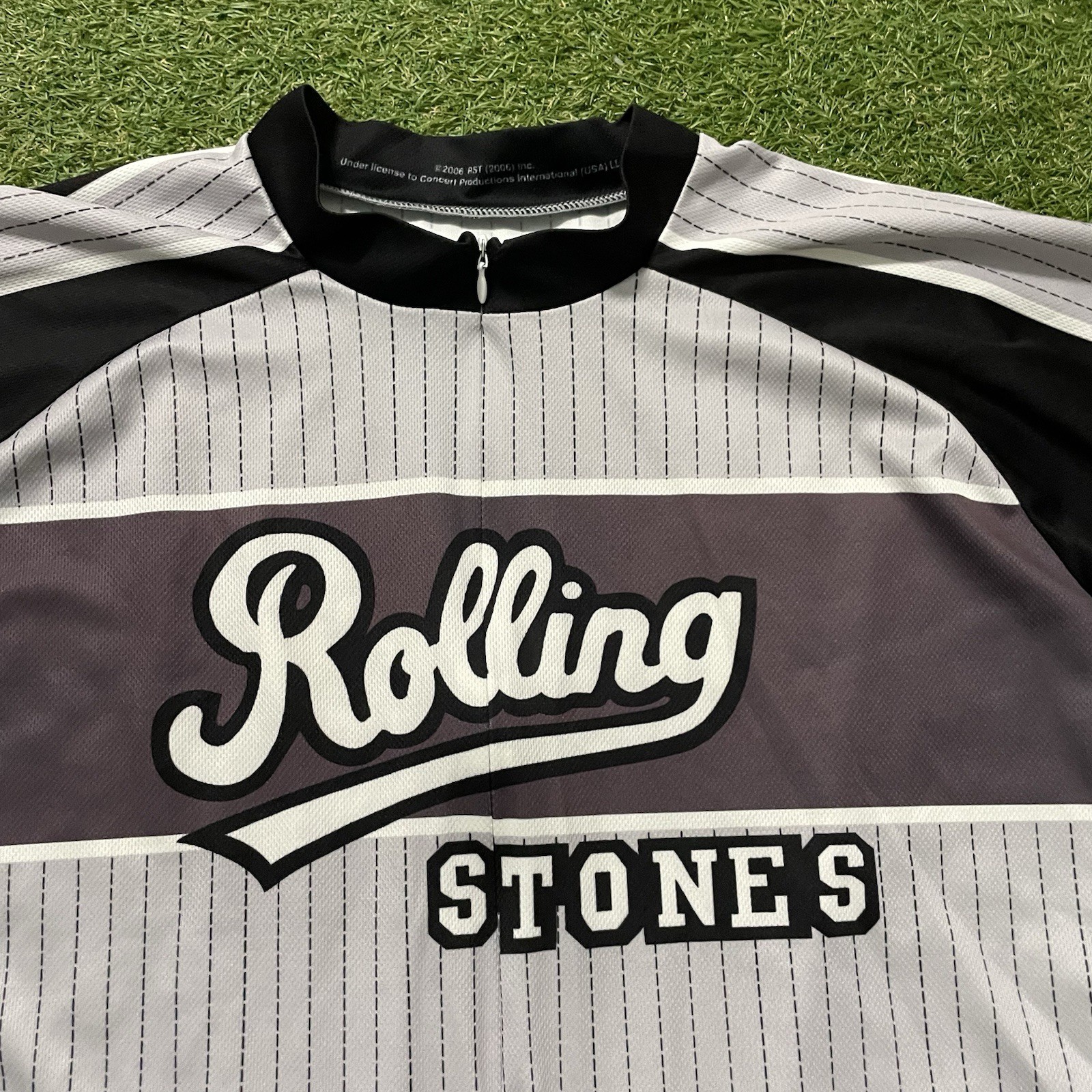Rolling Stones Primal Wear Premium Cycling Jersey Band Tour 2006 3XL Shirt