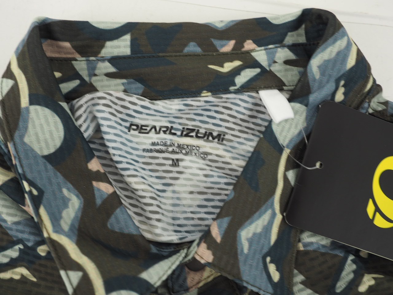 NEW! Pearl Izumi Men’s Canyon Tech Snap Jersey Size Medium Camo Gearpeak