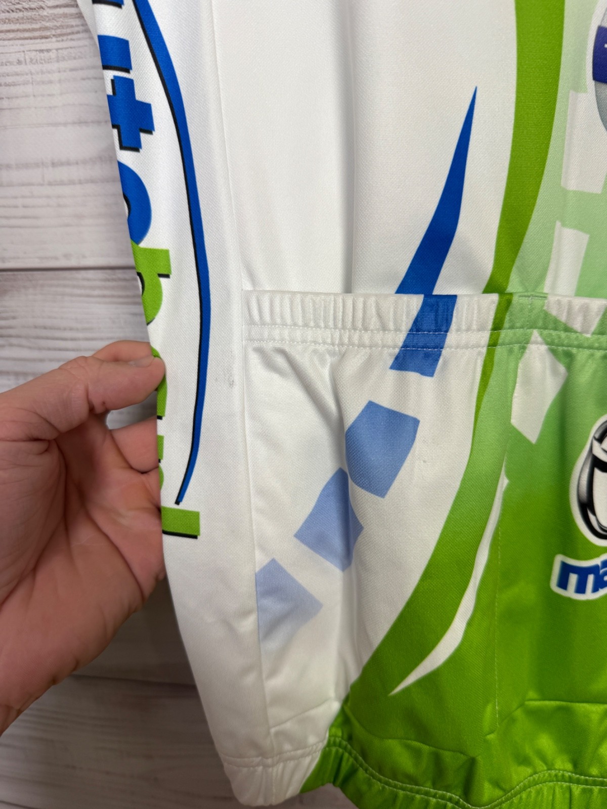 Froggy White Green Auto Logo Long Sleeve Bike Jersey Y2K Sportwear