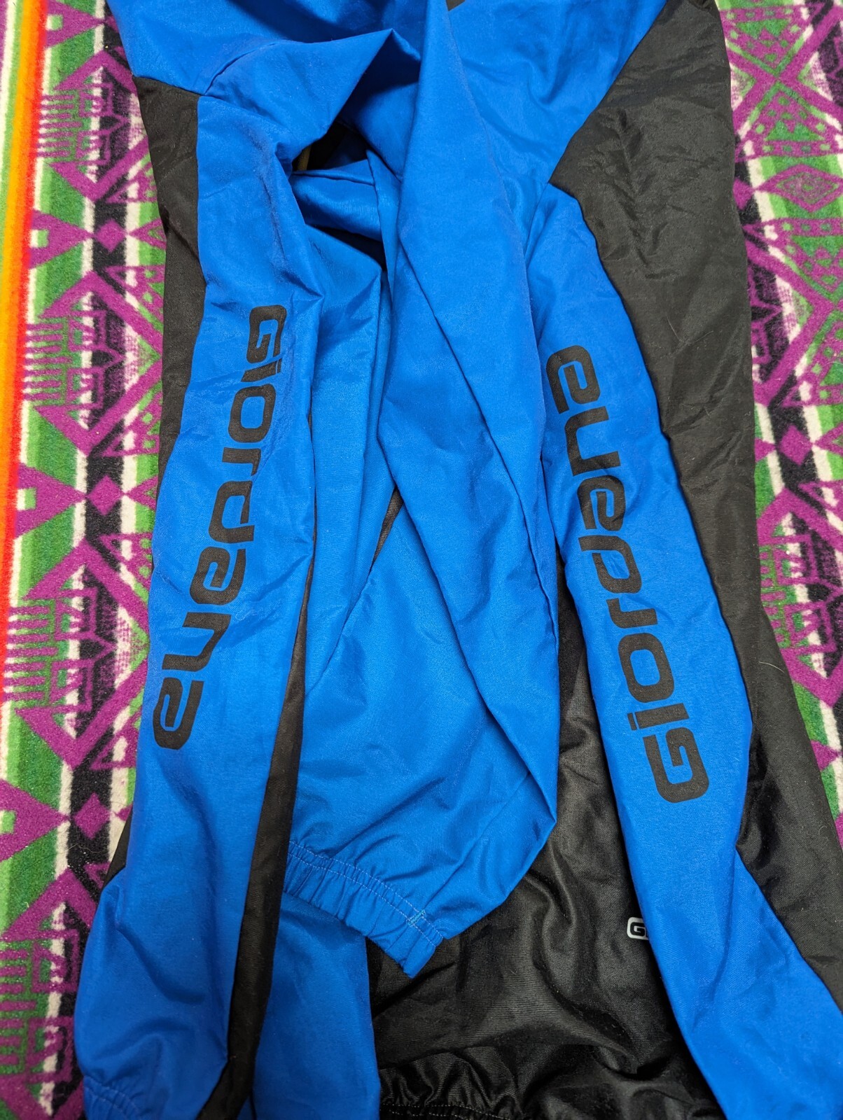 BRAND NEW W TAG GIORDANA CYCLING JACKET LIGHT WEIGHT NYLON MEN L ITALY JERSEY