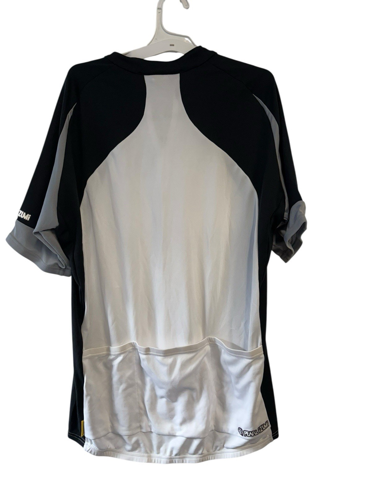 Pearl Izumi Tempo Cycling Jersey, Men’s XL, White/Black/Gray New With Tags NWT