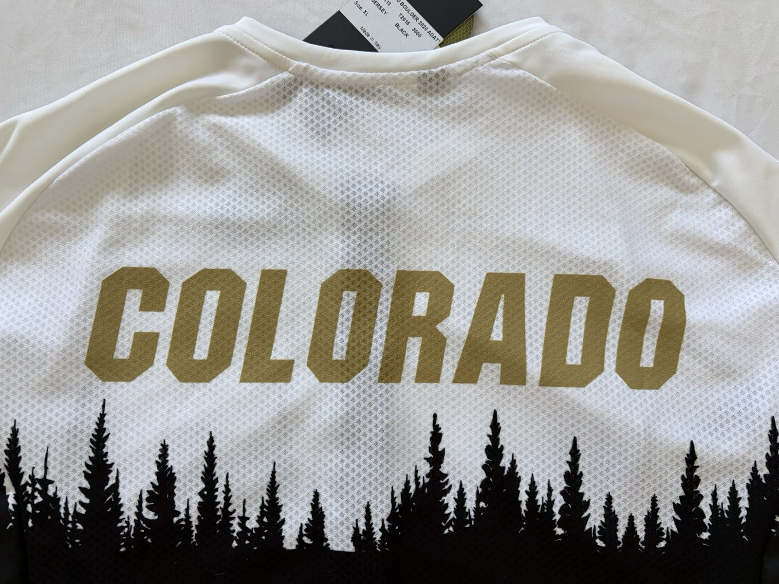 Colorado Buffaloes CU Buffs DNA Cycling Jersey Men’s XL New With Tags Italy