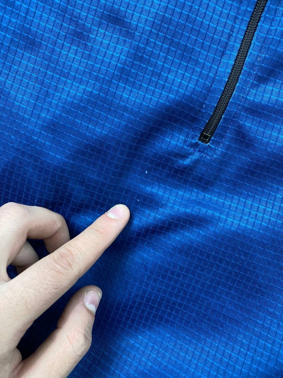 Vintage Oakley Software Cycling Jersey Half-Zip Men Size S Blue