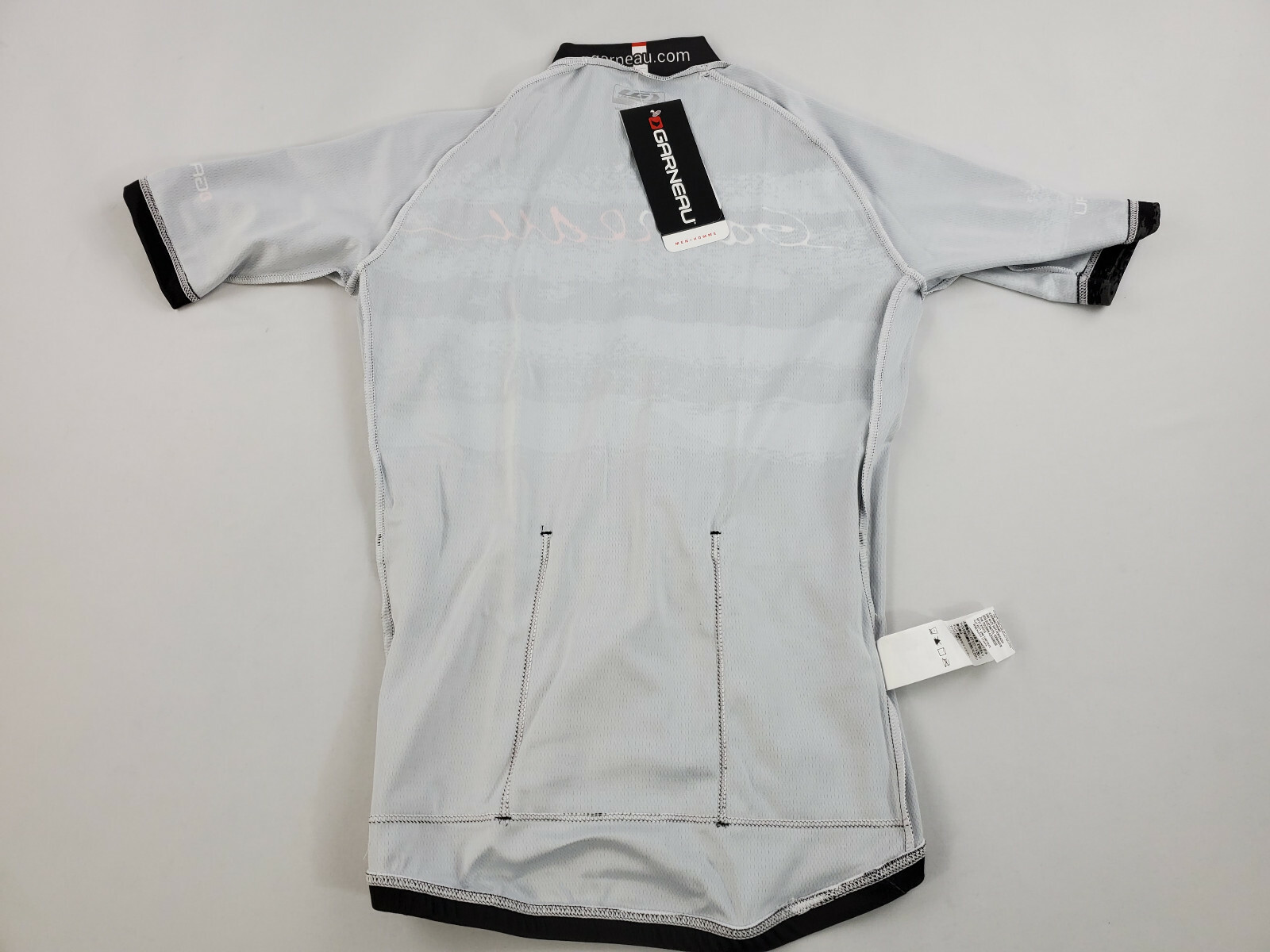 LOUIS GARNEAU men biking Tour 2 jersey FE42119 black 40UFA sz XXS $55