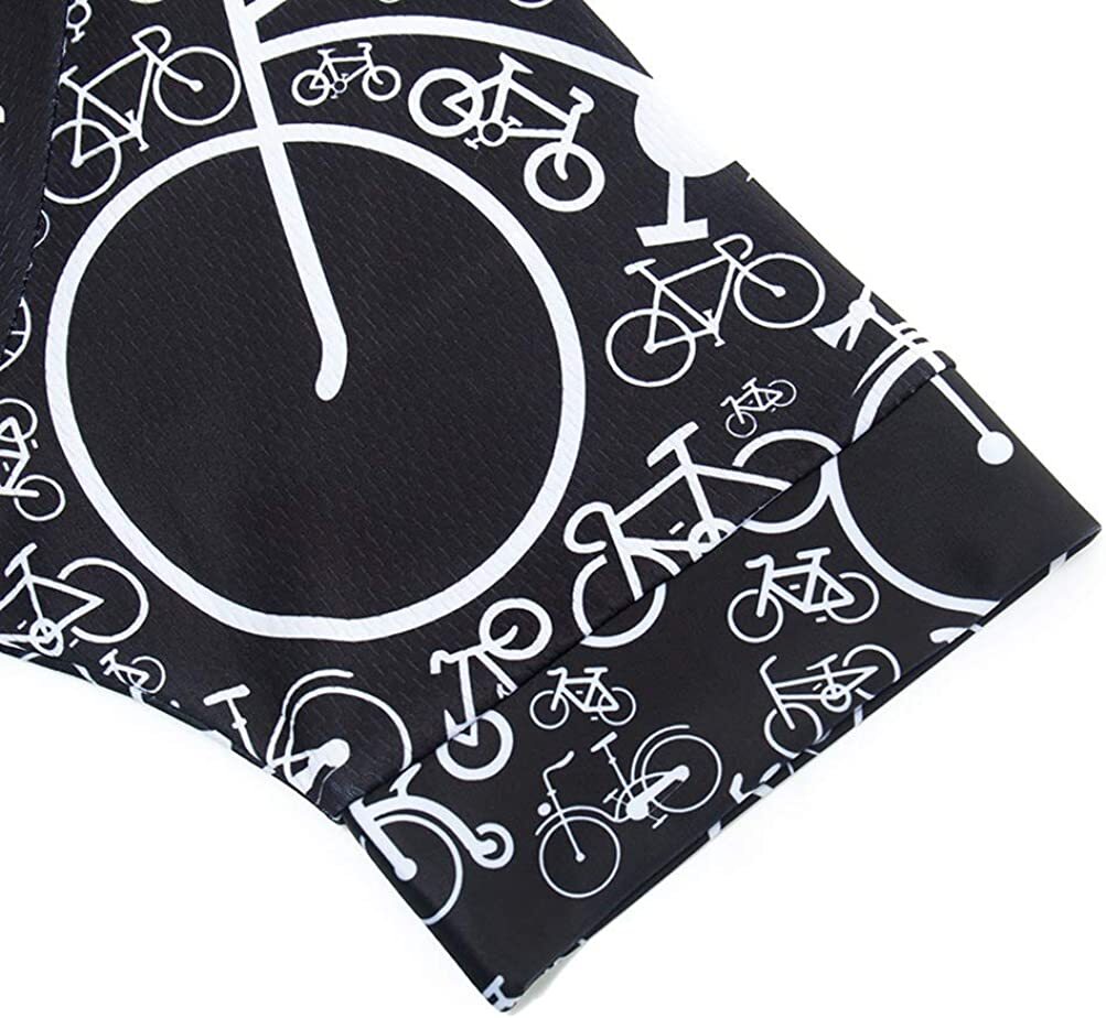 Men’s Zipper Pocket Cycling Jersey Short Sleeve Pro MTB Road Bike Jersey Shirt