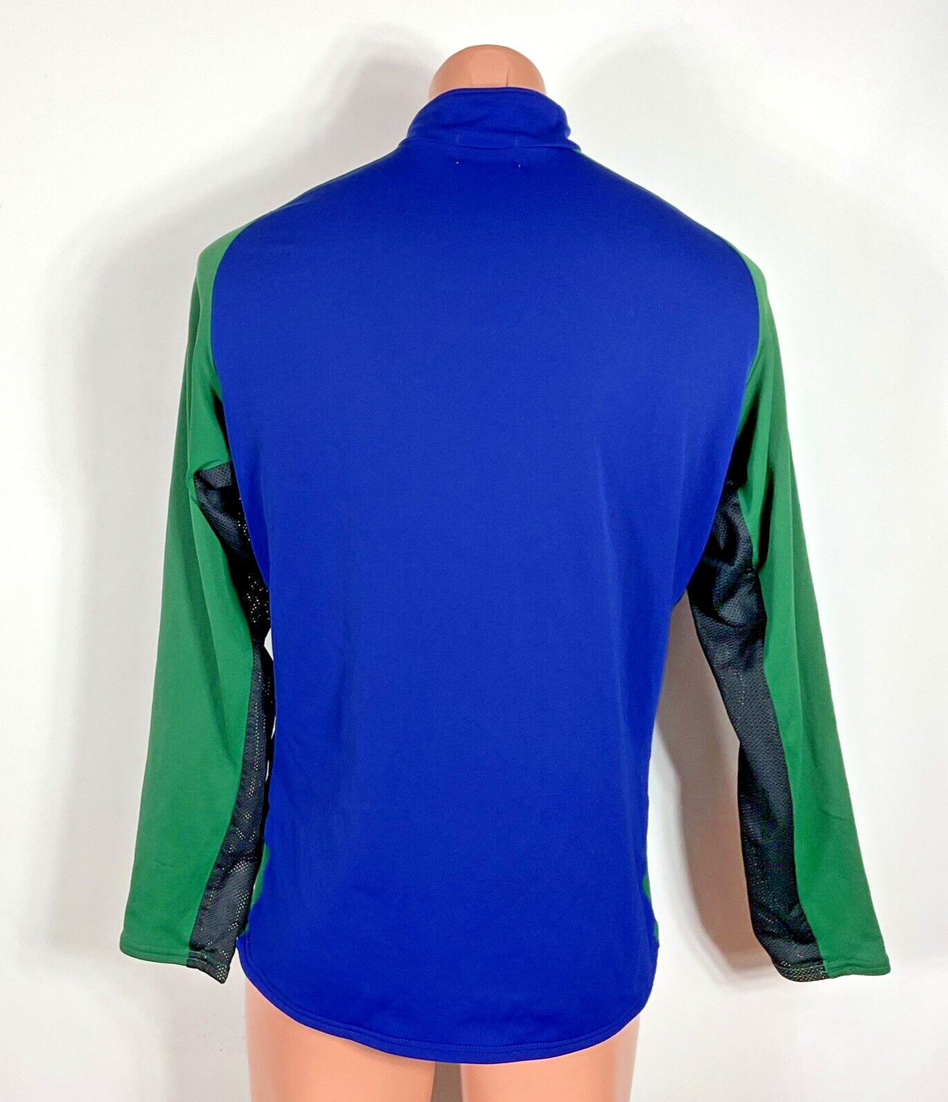 Men’s PEARL IZUMI Blue Full Zip “Technical Wear” Cycling Jacket XL Mesh Sides