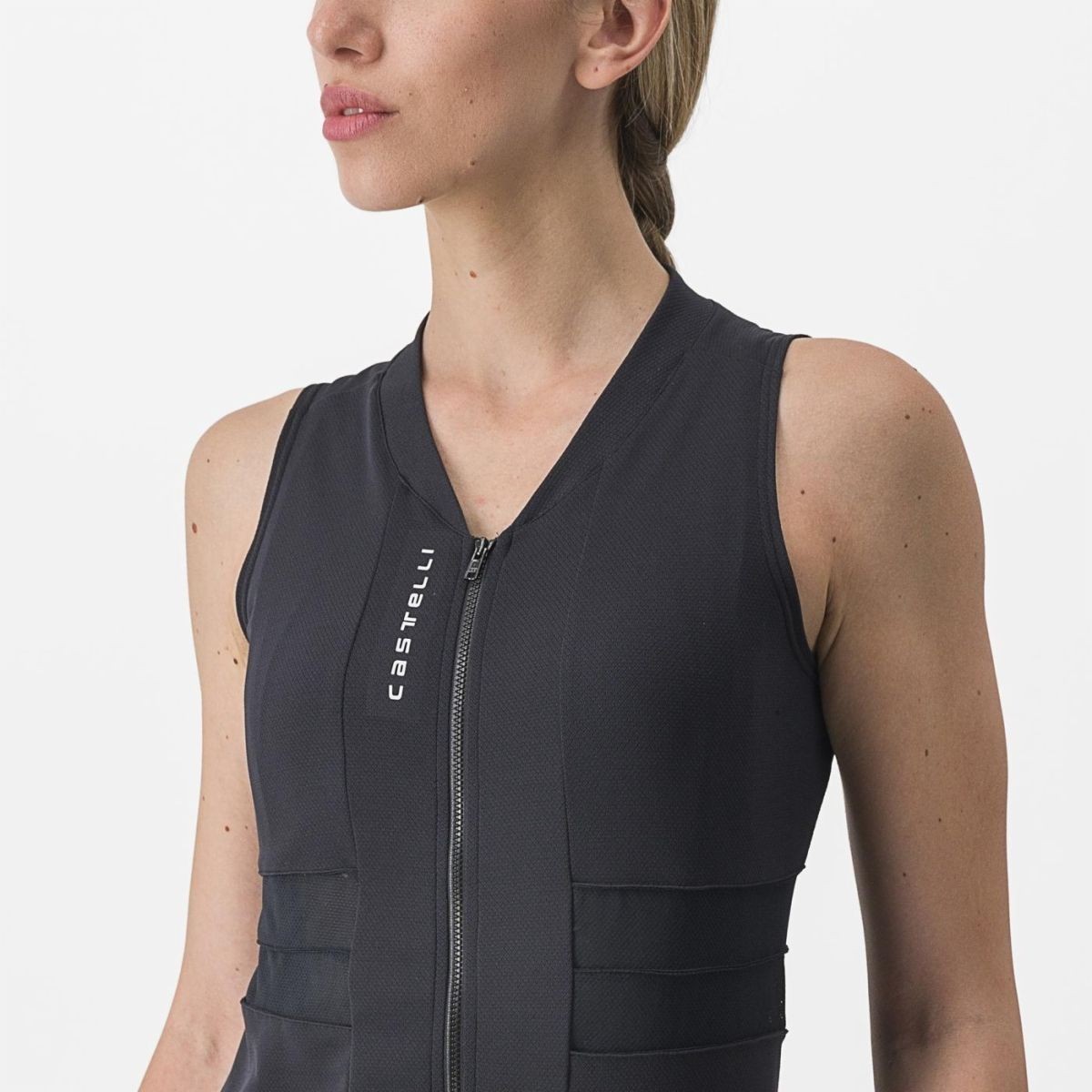 CASTELLI ANIMA 4 WOMEN’S CYCLING JERSEY – SLEEVELESS BREATHABLE ROAD BIKE