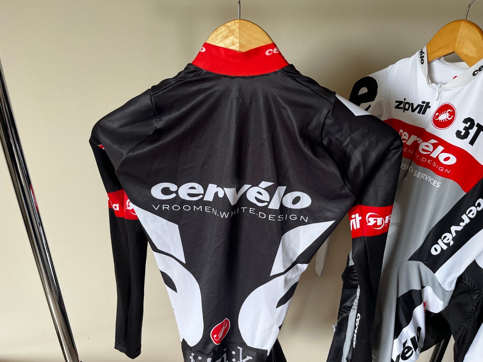 Cervélo TestTeam Cycling Skinsuit Speedsuit Cycle Suit Long Castelli size S